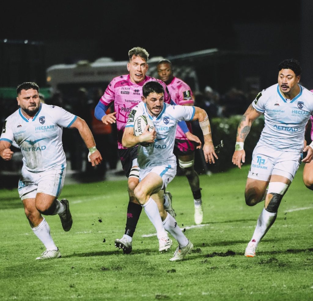 Anthony Bouthier Le Capitaine Centurion Montpellier H Rault Rugby Mhr