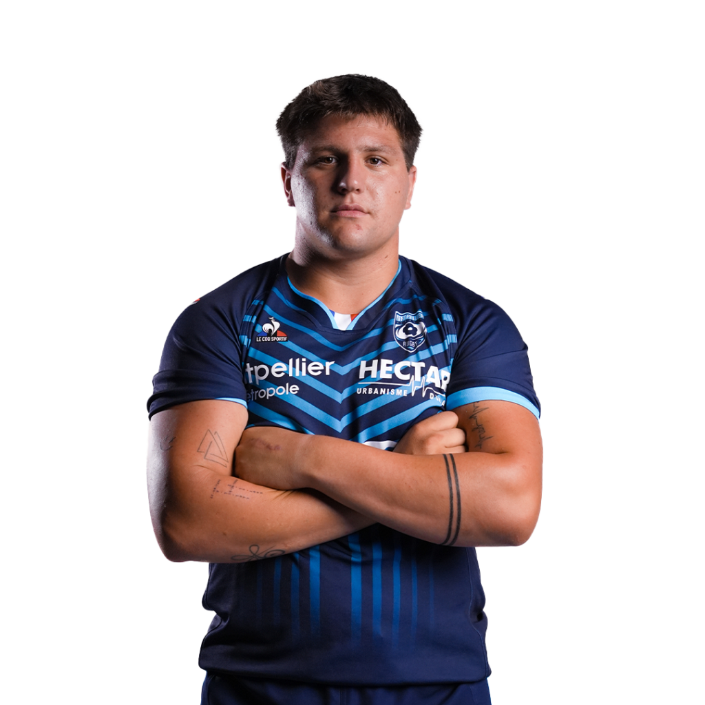 Luca Tabarot Montpellier Hérault Rugby MHR