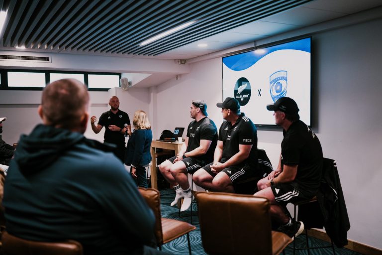 Nos éducateurs en immersion avec les All Blacks XV