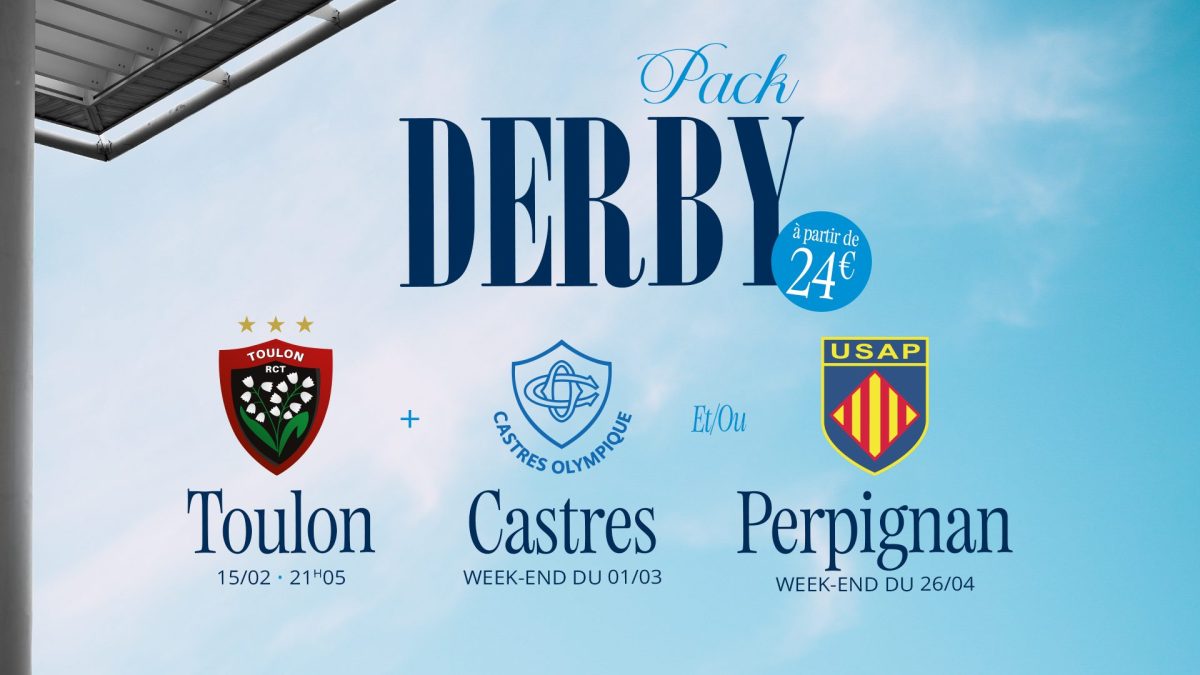 Le Pack Derby est disponible !